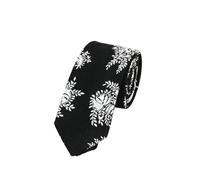 UTLODY Cravates for Hommes à Fleurs Classiques for Cravate en Coton Faite la Main for 6CM Florales étroites Fête de Mariage Casual(Color 19)