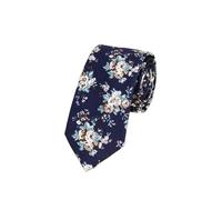 UTLODY Cravates for Hommes à Fleurs Classiques for Cravate en Coton Faite la Main for 6CM Florales étroites Fête de Mariage Casual(Color 17)