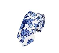 UTLODY Cravates for Hommes à Fleurs Classiques for Cravate en Coton Faite la Main for 6CM Florales étroites Fête de Mariage Casual(Color 3)