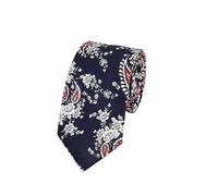 UTLODY Cravates for Hommes à Fleurs Classiques for Cravate en Coton Faite la Main for 6CM Florales étroites Fête de Mariage Casual(Color 14)
