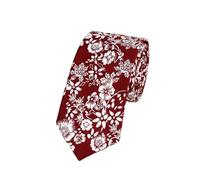 UTLODY Cravates for Hommes à Fleurs Classiques for Cravate en Coton Faite la Main for 6CM Florales étroites Fête de Mariage Casual(Color 7)