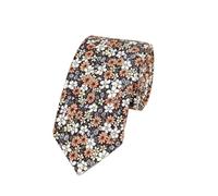 UTLODY Cravates for Hommes à Fleurs Classiques for Cravate en Coton Faite la Main for 6CM Florales étroites Fête de Mariage Casual(Color 12)