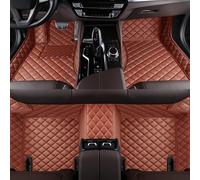 UTLODY Custom Car Floor Mats for Chevrolet Corvette C8 2020 2021 2022 2023 2024 Leather Full Coverage Liners Wear-Resistant Anti-Slip Carpet Protection Interior Accessories(Brown)