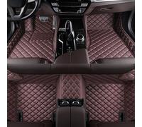 UTLODY Custom Car Floor Mats for Chevrolet Corvette C8 2020 2021 2022 2023 2024 Leather Full Coverage Liners Wear-Resistant Anti-Slip Carpet Protection Interior Accessories(Coffee)