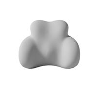 UTLODY Oreiller de Soutien Lombaire Voiture for Hyundai IONIQ 5 N Performance Edition 2024, Coussin Dorsal en Mousse à mémoire Forme, Respirant, Accessoires for siège(Gray)