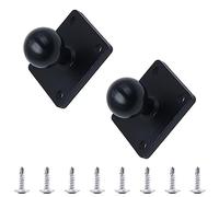 UTMACH 2 Pieces Base de Montage à Billes de 1 Pouce Support Ram Mount Moto Adaptateur de Base à Tête Sphérique Base de Montage Diamantée en Aluminium pour Support Accessoire Velo Moto