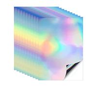 UTMACH Lot de 10 feuilles holographiques A4 pour imprimante laser