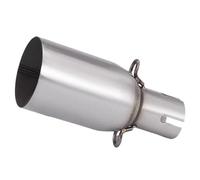 UTMGNY Silencieux Moto Tuyau D'échappement De Moto, Section Centrale D'échappement 28 30 32 35 Mm, Adaptateur 51 Mm, Section D'échappement, Silencieux