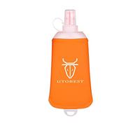 UTOBEST Bouteille d'eau souple pliable pour course à pied, sac d'hydratation, randonnée, cyclisme, escalade, 250 ml