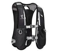 UTOBEST Sac à Dos de Course à Pied léger avec Gilet d'hydratation 5,5 l (Noir)
