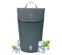 UTOBEST Sac isotherme pour poche à eau - Garde l'eau fraîche en été et empêche le gel en hiver, s'adapte aux poches d'hydratation de 2 L 3 L, léger et imperméable, la vessie n'est pas incluse, Gris