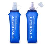 UTOBEST Soft Flask TPU, Bouteille d'eau de course pliable sans BPA, Bouteille d'hydratation pour la randonnée, le cyclisme, l'escalade et le marathon