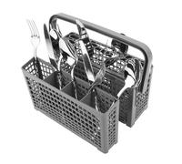 UTOCLEC Panier à Couverts, Porte-Couverts pour Lave-Vaisselle, pour Lave-vaisselle 99673-8729, C00257140, C00386607 Gris, 23x(8.5+4.5) cm