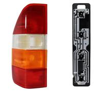 UTONGMU barre feu arriere remorque Pour Benz Pour Sprinter 1995-2006 Véhicule Feu Arrière Position Circuit Imprimé Clignotant Lampe Frein Stop Sans Ampoules Ensemble Complet(Left)