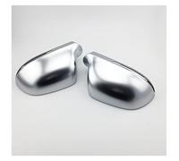 UTONGMU Coques Rétroviseur pour Audi A4 B8 2009 2010 2011 2012 A3 A5 A6 Q3 Couverture De Rétroviseur De Voiture Mat Chrome Argent Rétroviseur Couverture