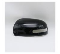 UTONGMU Coques Rétroviseur pour Citroen C4 pour Aircross Voiture Extérieur Rétroviseur Couverture Aile Porte Rétroviseur Latéral Coque Capuchon Couvercle(Couleur:Black Left Side)