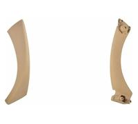 UTONGMU intérieure gauche poignée porte Pour BMW Pour Série 3 Pour E90 Pour 335 Ensemble Complet Poignées Porte Intérieures Panneau Intérieure Poignée Garniture Traction Couvercle(Beige(on the Left))