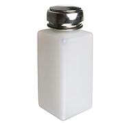Utoolmart Distributeur de pompe à alcool liquide 250 ml avec anneau d'étanchéité, pour dissolvant de vernis à ongles, démaquillant pour les yeux et les lèvres, flacon vide avec tête de pompe