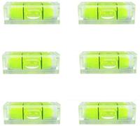 Utoolmart Lot de 10 fioles universelles de précision pour niveau à bulle - Vert - 9 x 25 mm