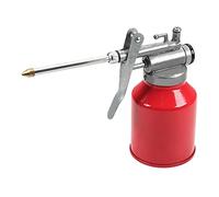 Utoolmart Oil Can Pump Oiler, 250g Metal High Pressure Oiler Lubrification Huileuse Bouteille Pistolet à huile manuel avec bec rigide Pompe à pouce Huile pour outil 1pcs