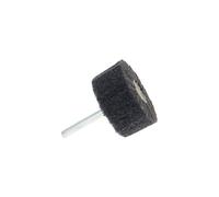 Utoolmart Roue à lamelles abrasives en fibre de nylon à tête cylindrique de 6 mm de diamètre 5,1 cm de diamètre Grain 800 Gris 1 pièce