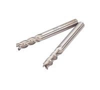 Utoolmart Sourcingmap Lot de 2 forets hélicoïdaux HSS-AL à tige droite pour fraiseuse à tige droite 6,35 mm