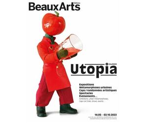Utopia ang/fr A lille3000 - Collectif - Beaux Arts Editions - broché - Catalogue d'exposition