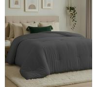 Utopia Bedding All Season Down Alternative Quilted Queen Comforter, Duvet Insert with Corner Tabs, Machine Washable, Bed Comforter (Grey)