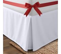 Utopia Bedding Cache-sommier (Grand lit, Blanc, 38,1 cm d'automne) - Qualité hôtelière, Facile à Repasser, Quatre Plis, résistant aux Plis et à la décoloration - par Utopia Bedding