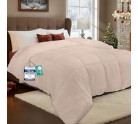 Utopia Bedding Couette 135 x 200 cm, Couette légère avec Rembourrage en Polyester pour 4 Saisons, Microfibre 1 Personne (Beige)