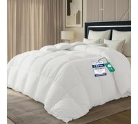Utopia Bedding Couette Chaude, 135 × 200 cm, 350 g/m², Blanc