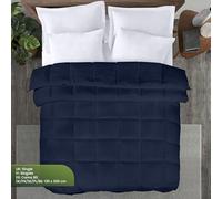 Utopia Bedding Couette Chaude 135x200 cm, Couette Douce et Douillette avec Rembourrage en Polyester (Bleu Marine)