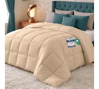 Utopia Bedding Couette Chaude sans Housse, 220x240 cm, 370 g/m², Beige
