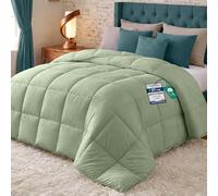 Utopia Bedding Couette Chaude sans Housse, 220x240cm, 370 g/m²,Vert Sauge