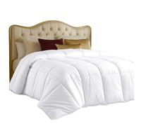 Utopia Bedding Couette - Couette Toutes Saisons pour très Grand lit californien - Garnissage en Fibre siliconée en Peluche - Coutures carrées