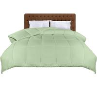 Utopia Bedding Couette Légère 135 x 200 cm, Couette 4 Saisons, pour lit 2 Personnes, Couverture en Microfibre (Vert Sauge)