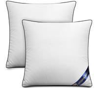 Utopia Bedding Coussin 45x45 cm Lot de 2, Coussins de Garnissage, Canapé Oreillers, Rembourrage Coussins, Intérieur Coussin Salon (Blanc)