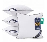 Utopia Bedding Coussin, Coussins de Garnissage, Canapé Oreillers, Rembourrage Coussins, Intérieur Coussin Salon (4, Blanc, 45x45 cm)