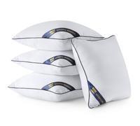 Utopia Bedding Coussin 50x50 cm Lot de 4, Coussins de Garnissage Blanc