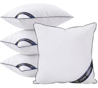 Utopia Bedding Coussin 50x50 cm Lot de 4, Coussins de Garnissage Blanc | Lot de 2 Coussins Garnissage Moelleux - Idéal pour le Canapé - Confort Durable - Polyvalent