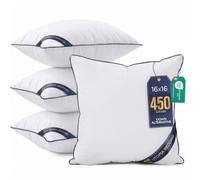 Utopia Bedding Coussin, Coussins de Garnissage, Canapé Oreillers, Rembourrage Coussins, Intérieur Coussin Salon (4, Blanc, 40x40 cm)