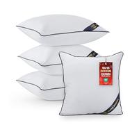 Utopia Bedding Coussin, Coussins de Garnissage, Canapé Oreillers, Rembourrage Coussins, Intérieur Coussin Salon (4, Blanc, 45x45 cm)