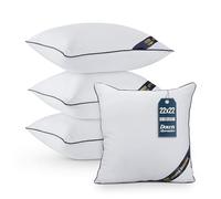Utopia Bedding Coussin, Coussins de Garnissage, Canapé Oreillers, Rembourrage Coussins, Intérieur Coussin Salon (4, Blanc, 55x55 cm)