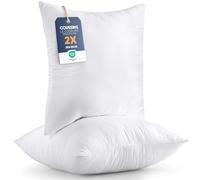 Utopia Bedding Coussins de Garnissage 35 x 35 cm (Lot de 2), Coussin à Recouvrir, Oreillers Intérieur, Rembourrage Coussins (Blanc)