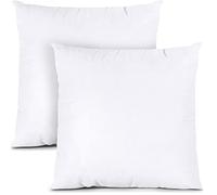 Utopia Bedding Coussins de Garnissage (Lot de 2), 45 x 45 cm Coussin Canape, Oreillers Intérieur, Coussin à Recouvrir, Rembourrage Coussins (Blanc)