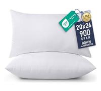 Utopia Bedding Coussins décoratifs d’intérieur pour Sofa, canapé et lit, Lot de 2, Blanc, 51 x 66 cm