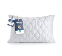 Utopia Bedding Coussins Matelassés 50 x 75 cm Lot de 1, Blanc