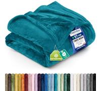 Utopia Bedding Couverture Plaid Polaire [150x200 cm, Turquoise]