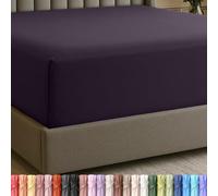 Utopia Bedding Drap-Housse à Poches Profondes King Size, Poche très Profonde, Convient aux Matelas jusqu'à 53,3 cm, Doux, Respirant, Confortable, résistant au rétrécissement et à la décoloration