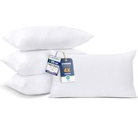 Utopia Bedding Garnissage Coussin 30 x 50 cm Lot de 4 Blanc
